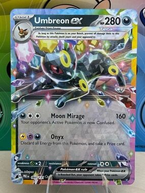 Pokémon TCG Umbreon ex - 060/131 - SV: Prismatic Evolutions (PRE) Mint/NM